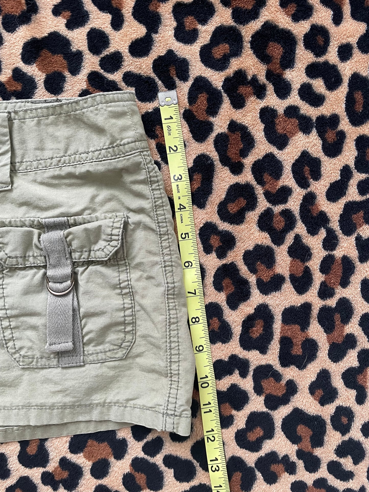 abercrombie cargo mini skirt