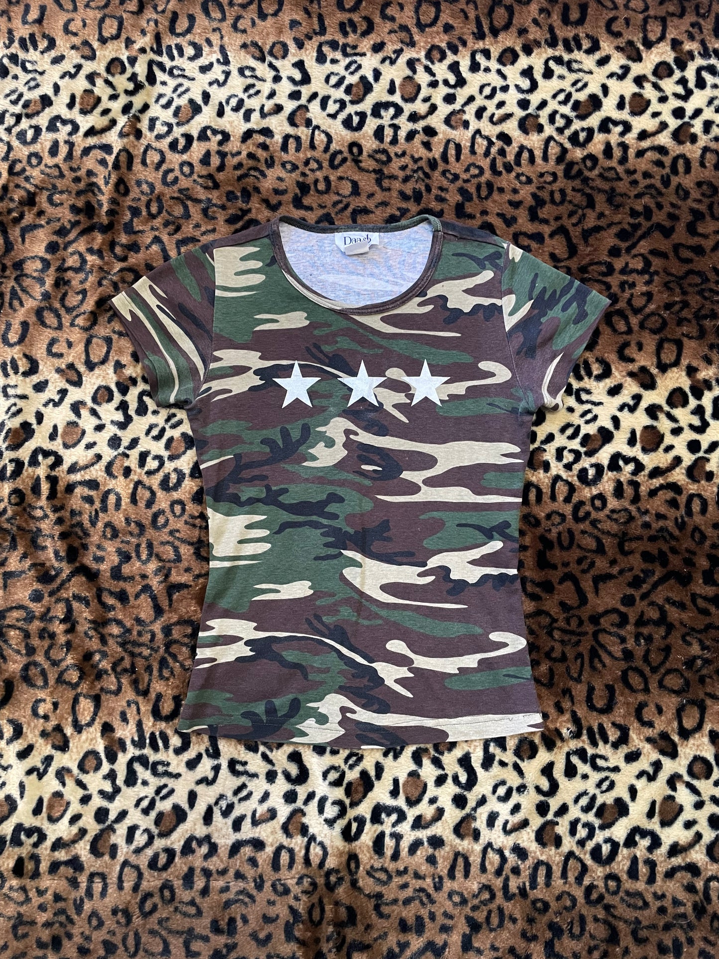 star camo baby tee