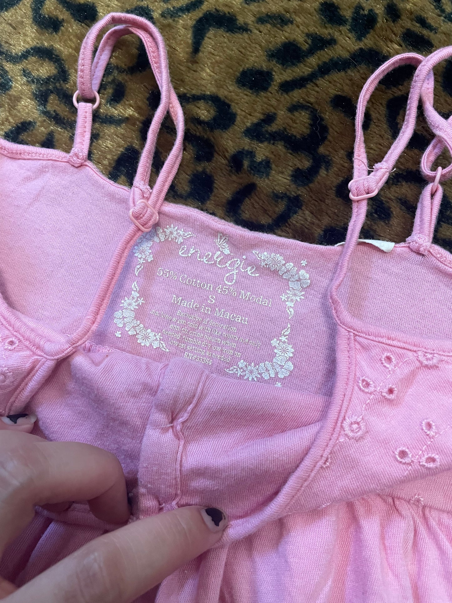 energie babydoll tank