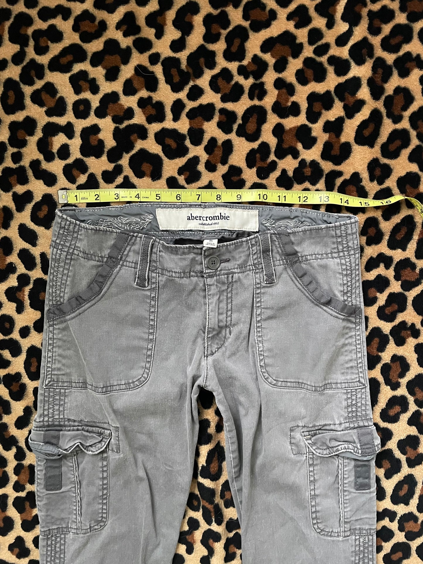 abercrombie lowrise cargos