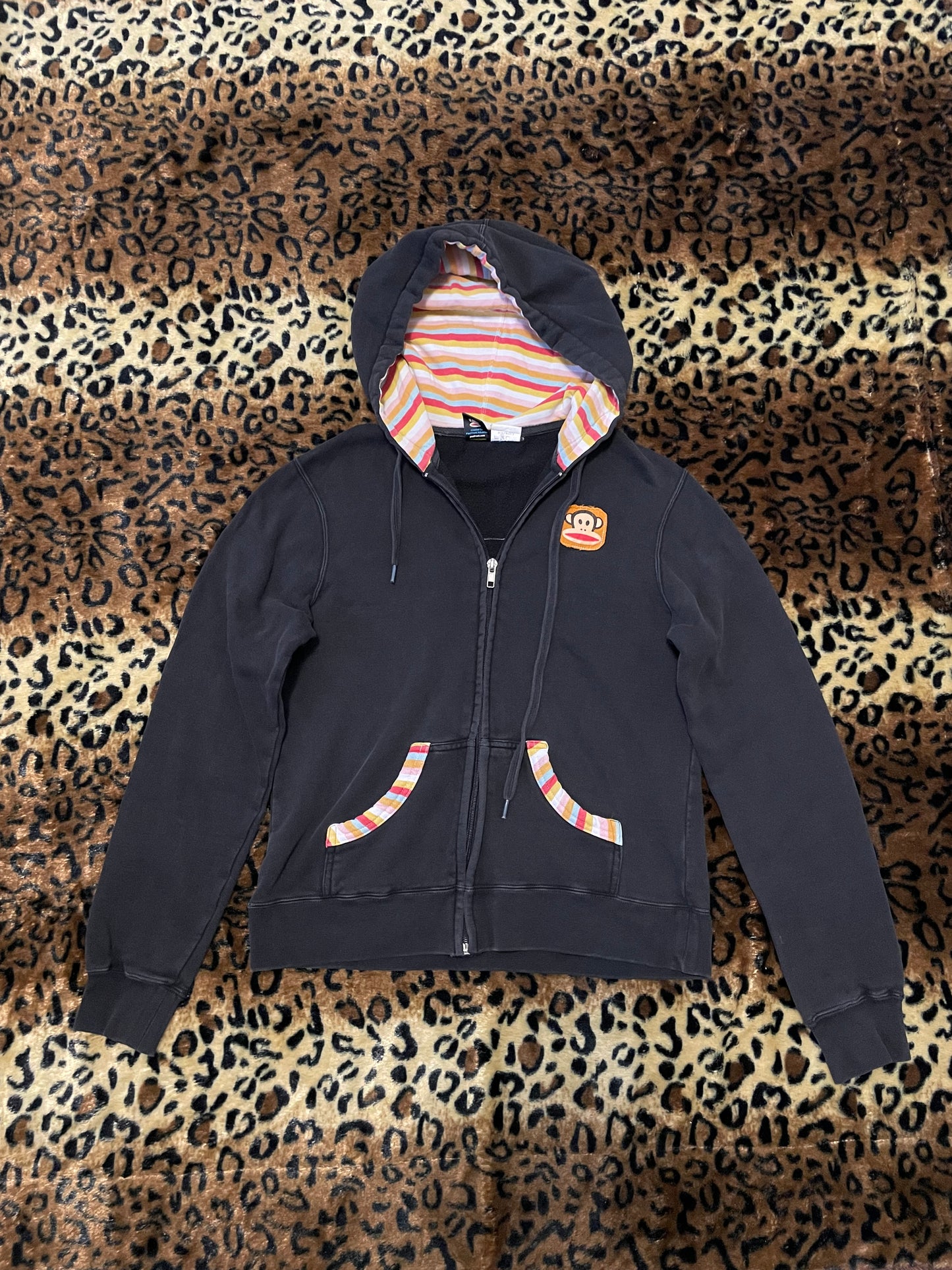 paul frank patch zip up