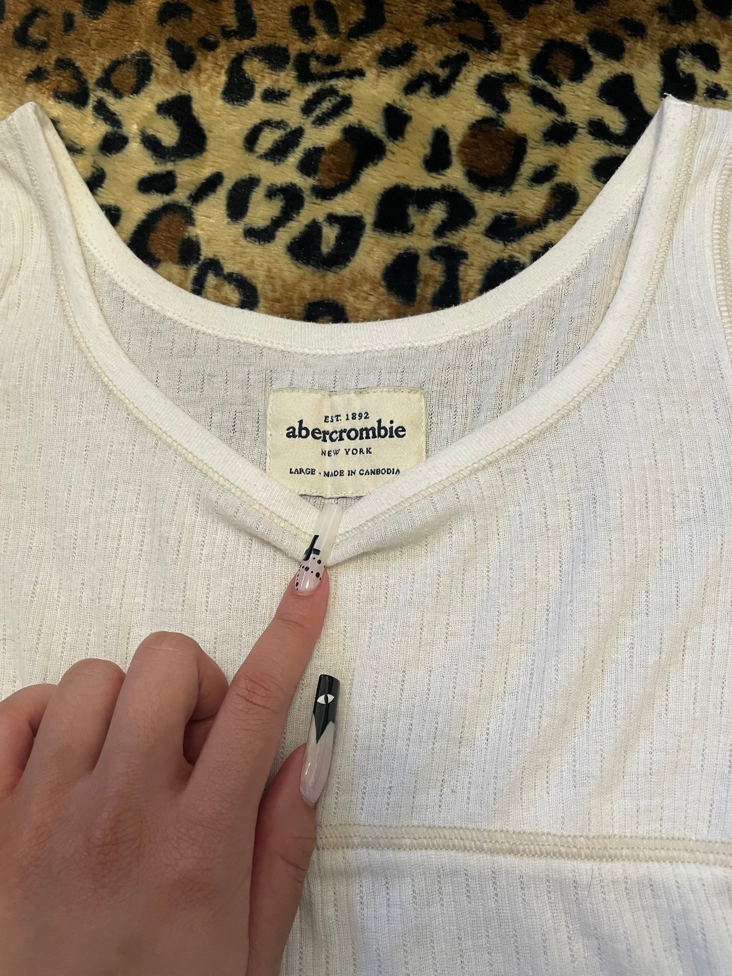 abercrombie babydoll longsleeve