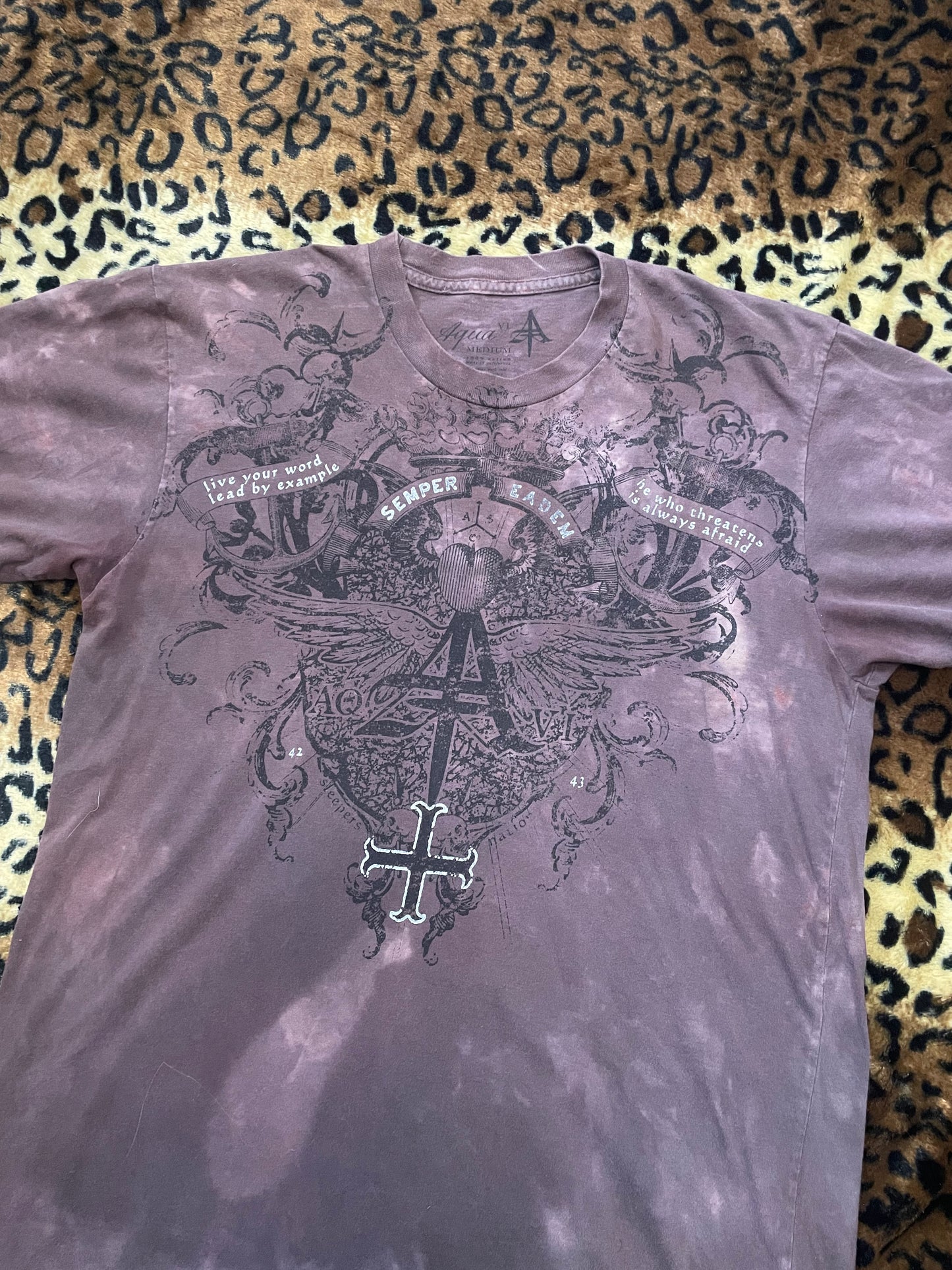 mens angel wing tee