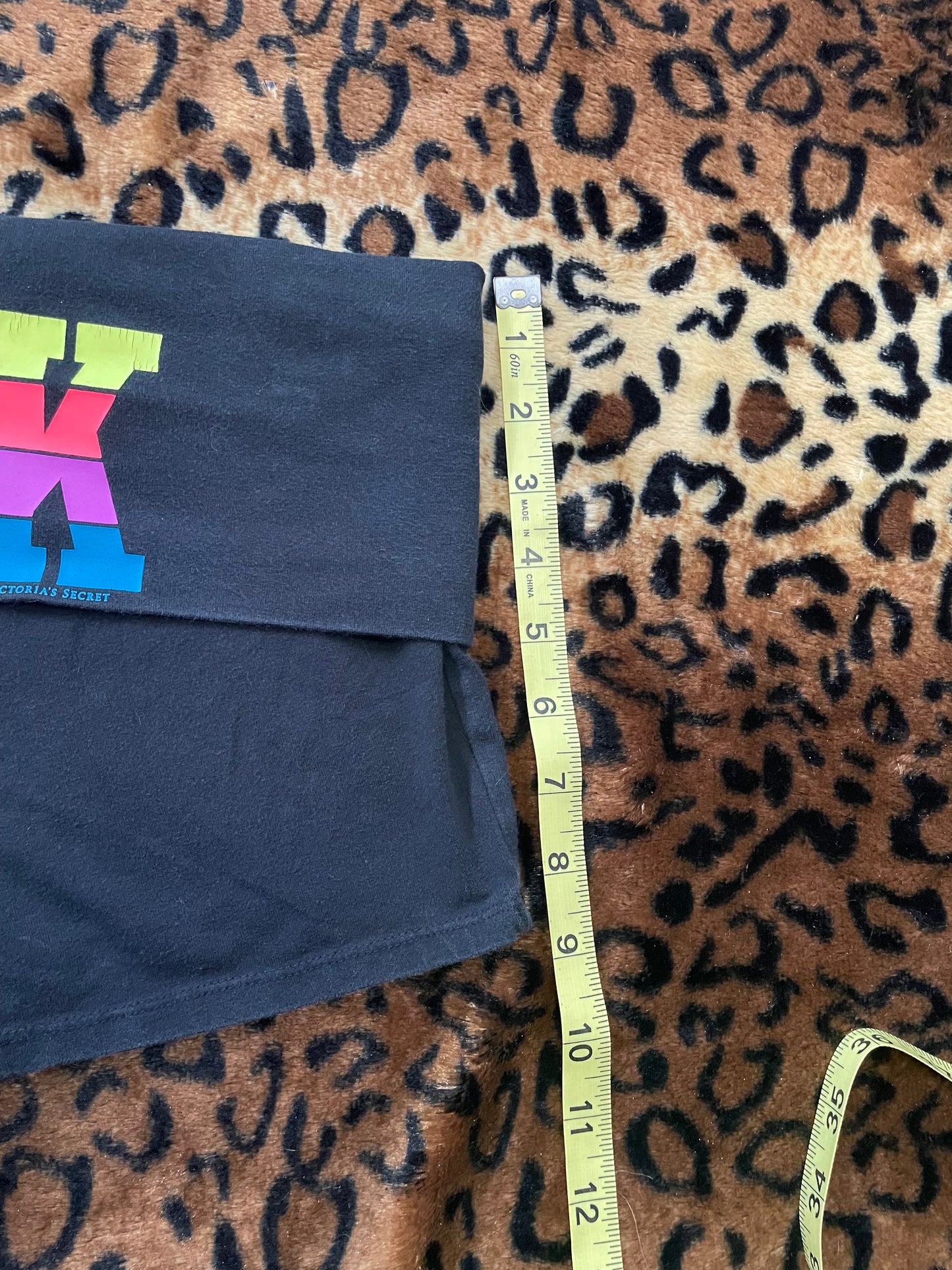 VS Pink lowrise foldover mini shorts