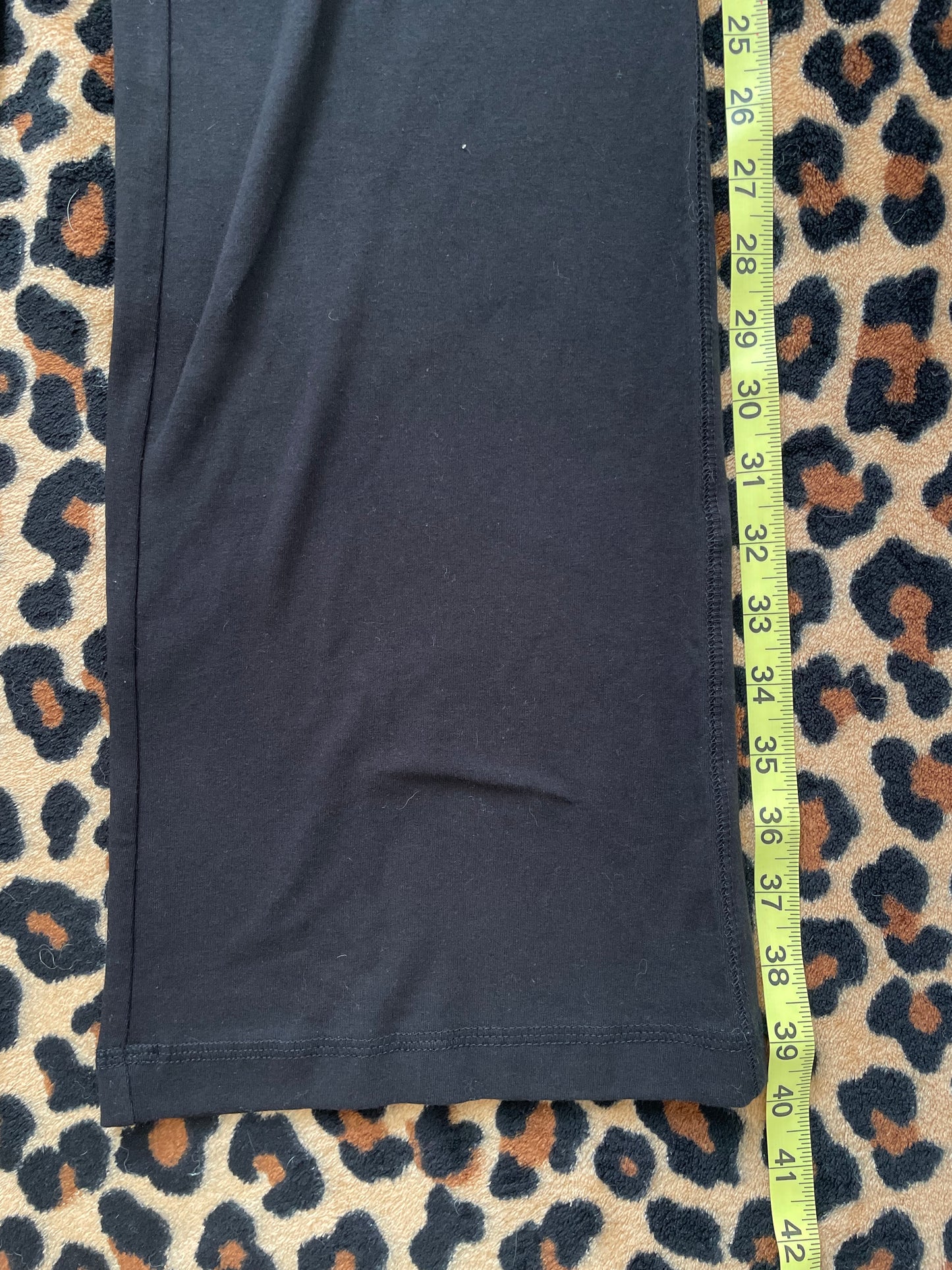 no boundaries zebra lowrise foldover leggings