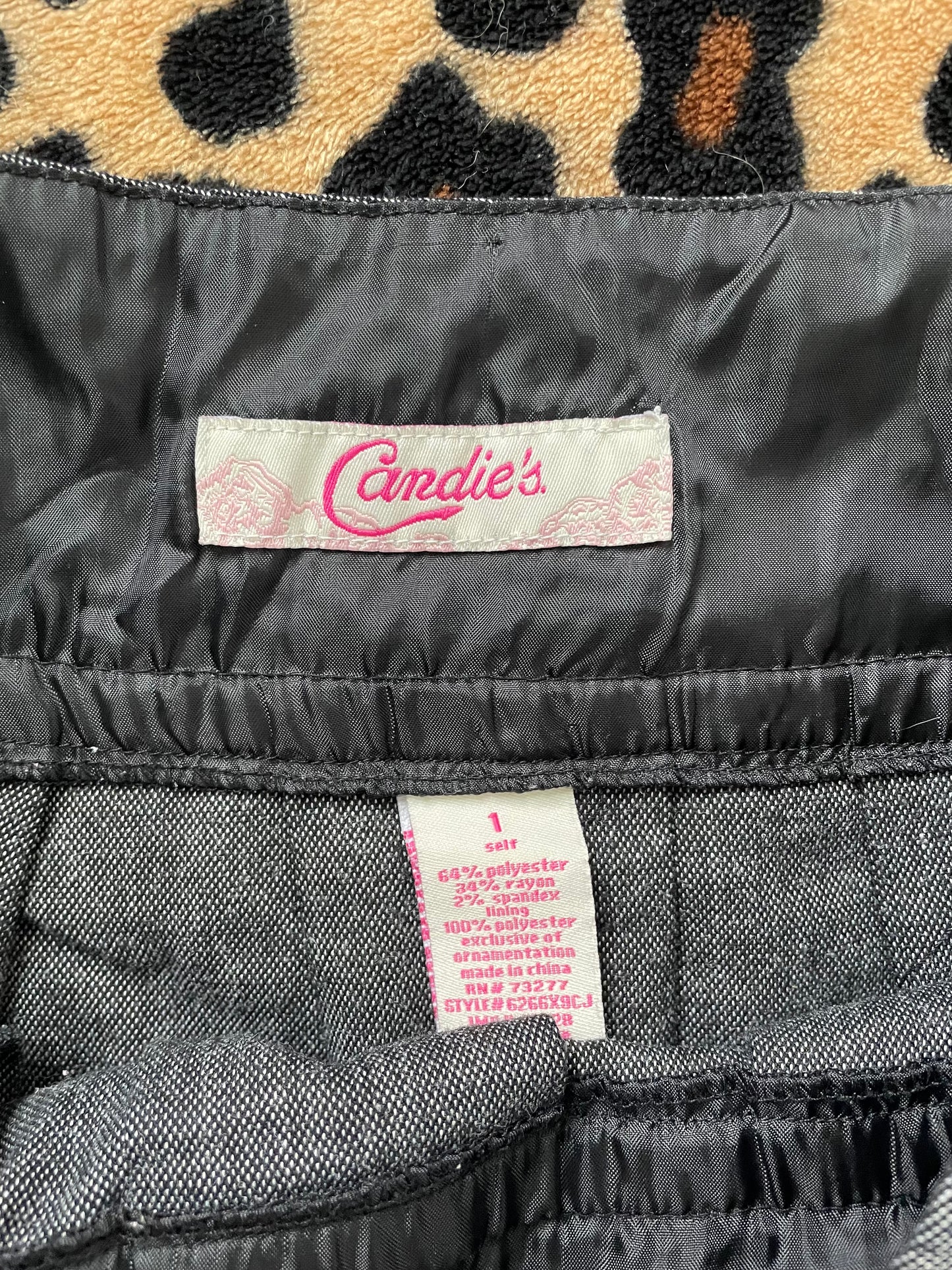 candies pleated mini skirt