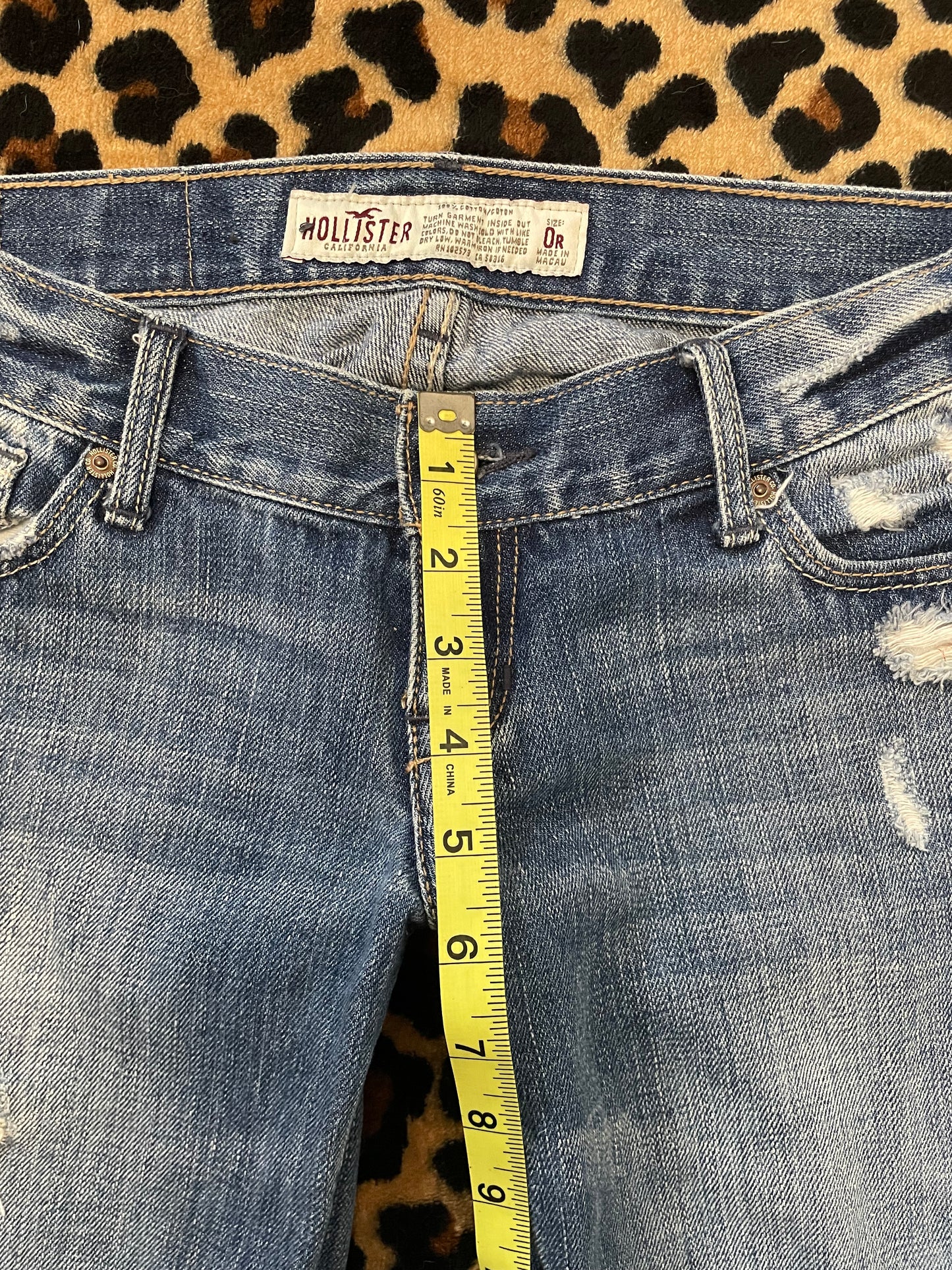 hollister lowrise flare jeans