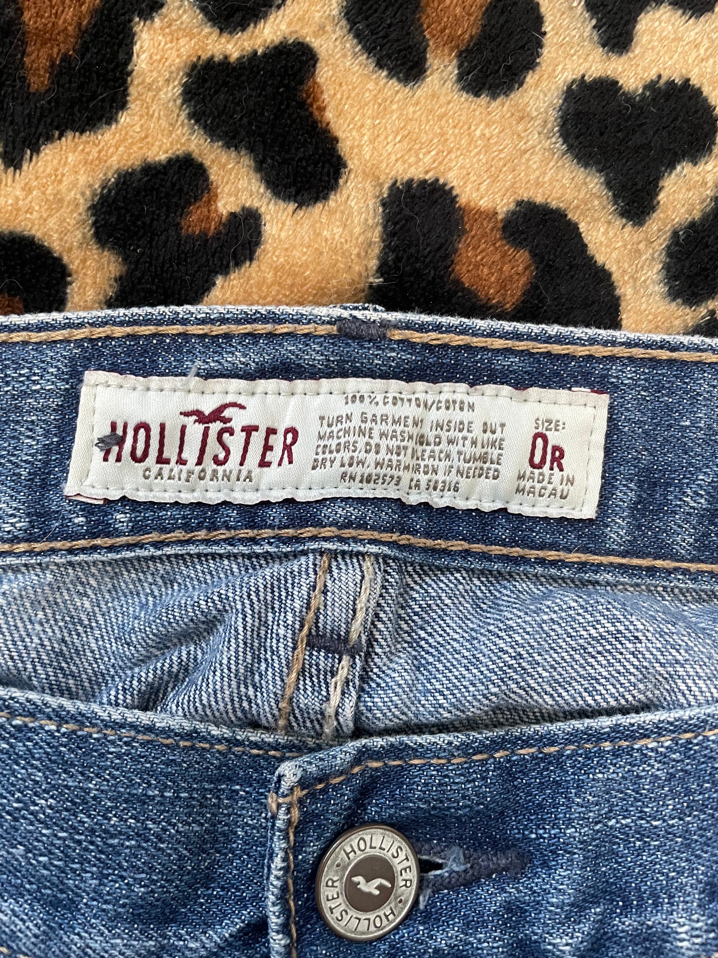 hollister lowrise flare jeans