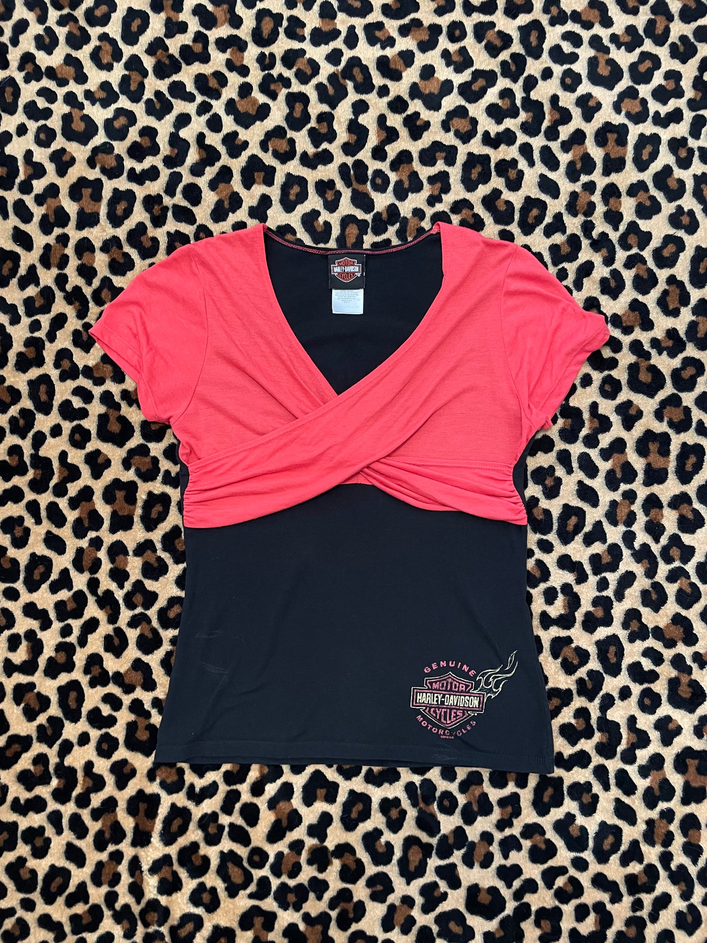 harley davidson babydoll top