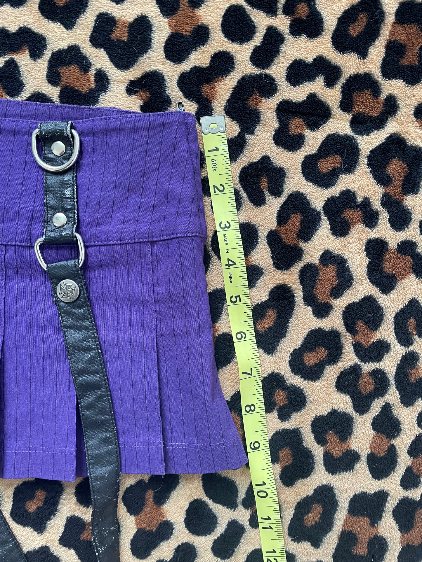 lip service gangsta mini skirt