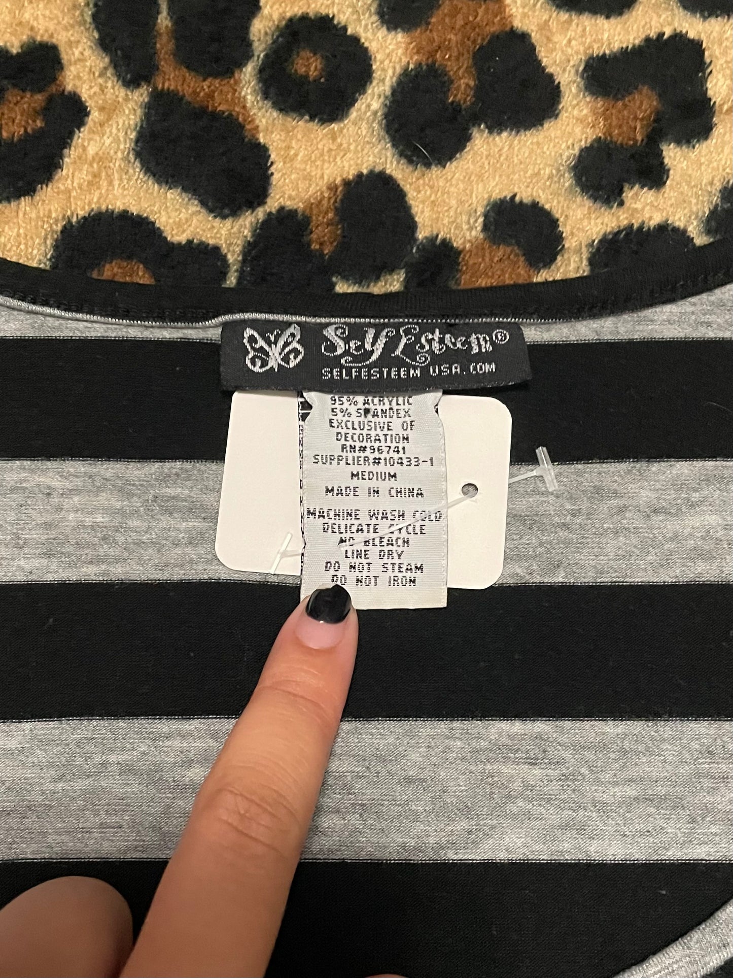 self esteem babydoll shirt
