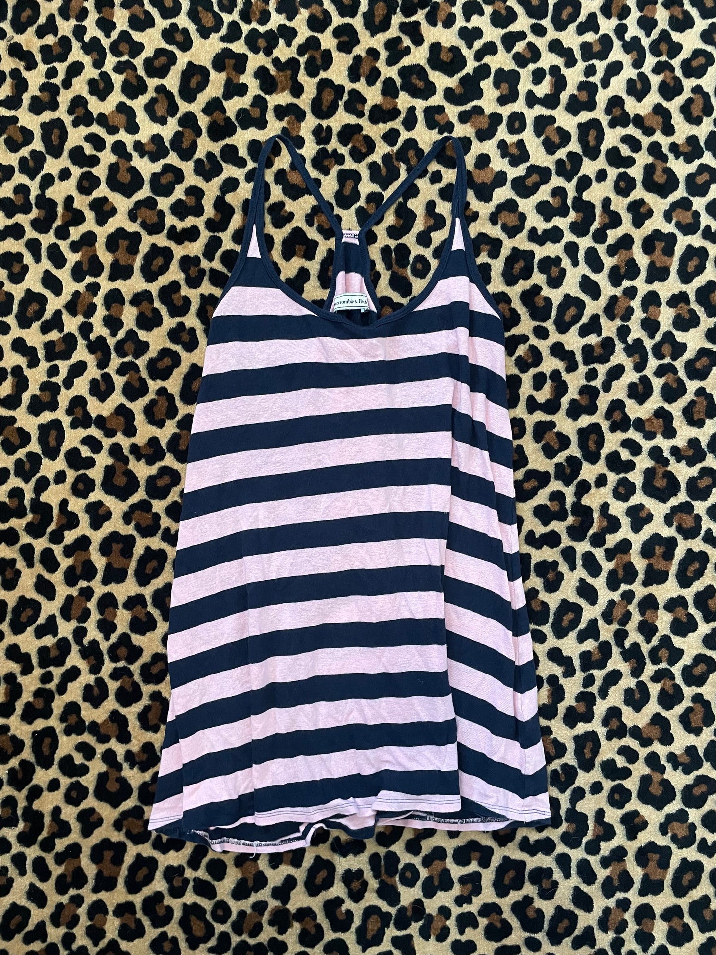 abercrombie striped mini dress