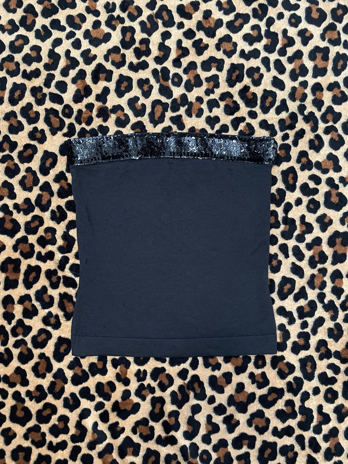 express sequins tube top