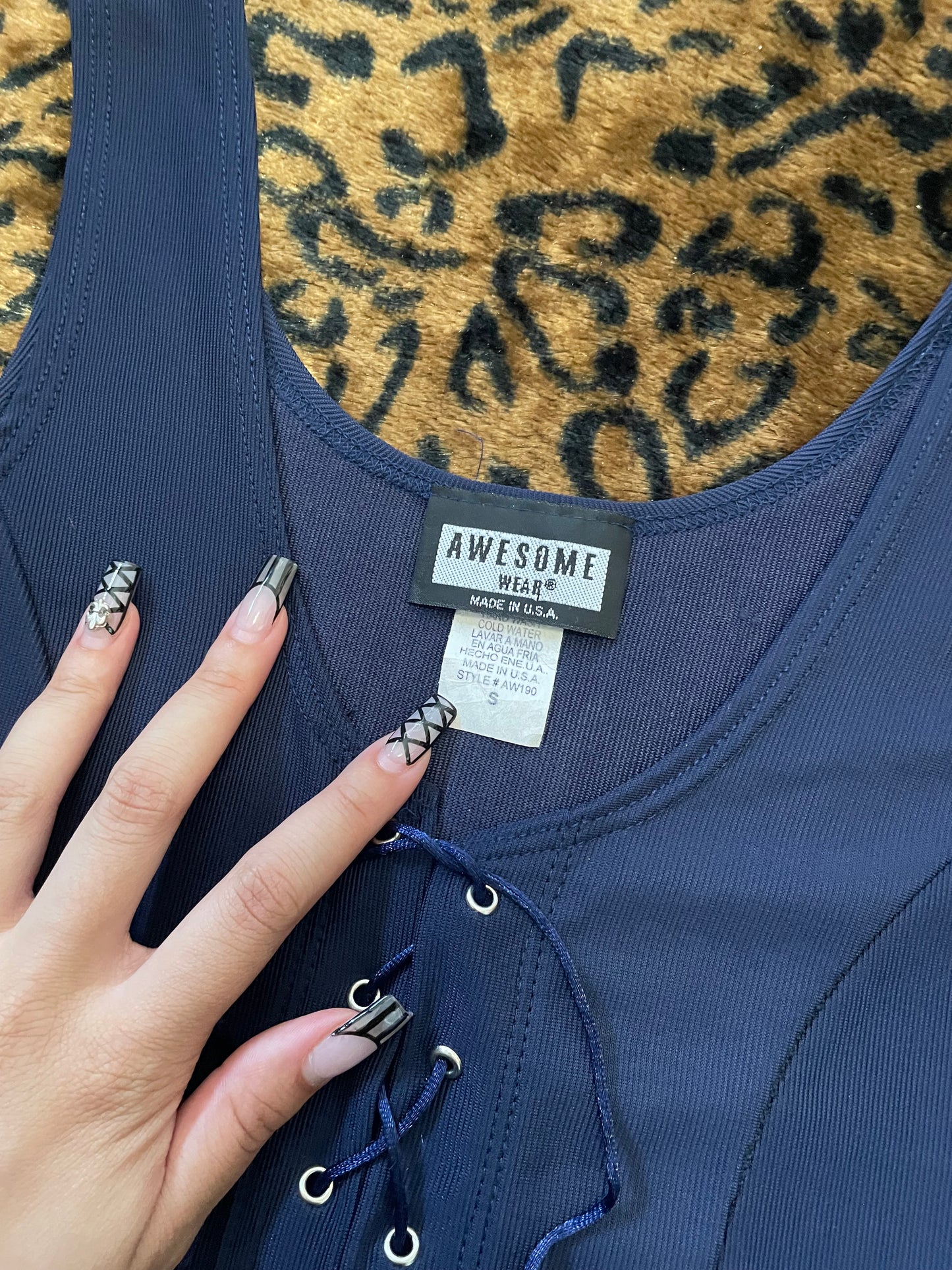 corset style tank