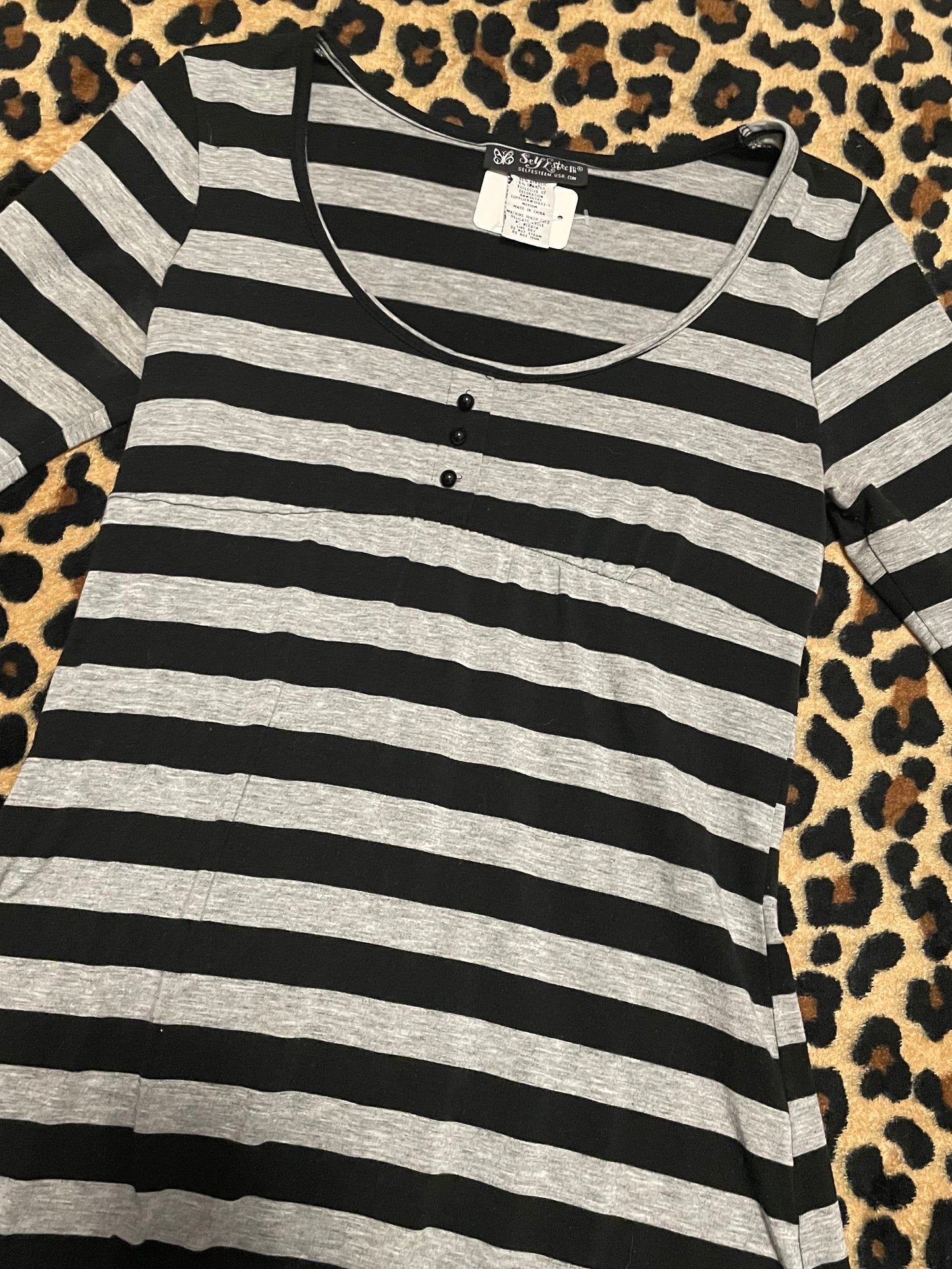 self esteem babydoll shirt