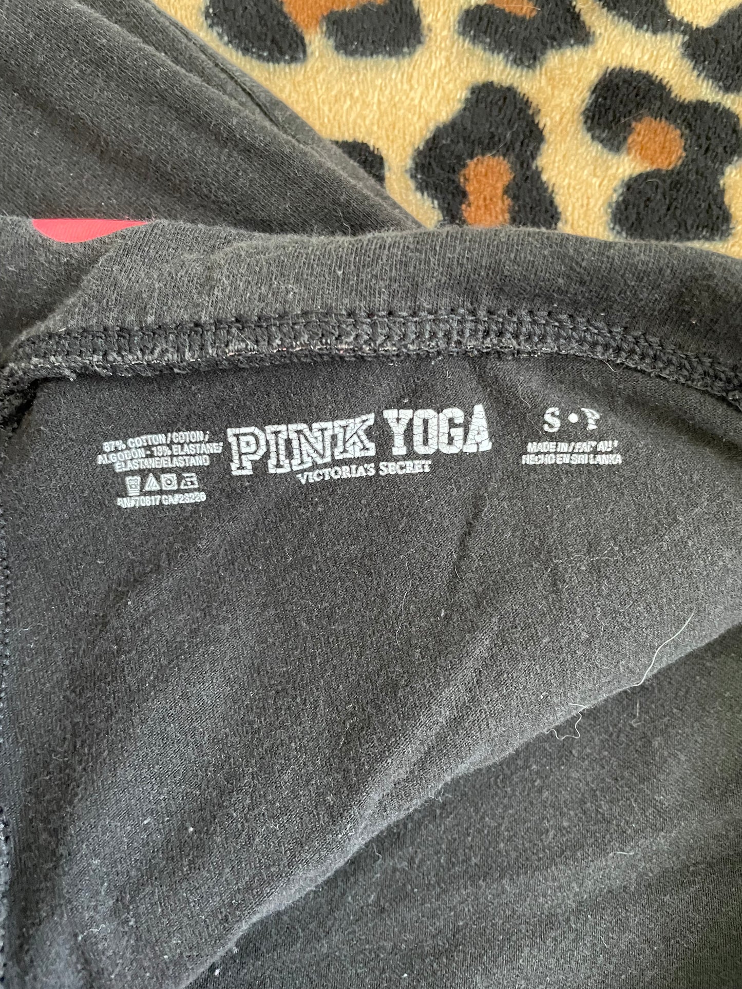 VS PINK low rise fold over leggings