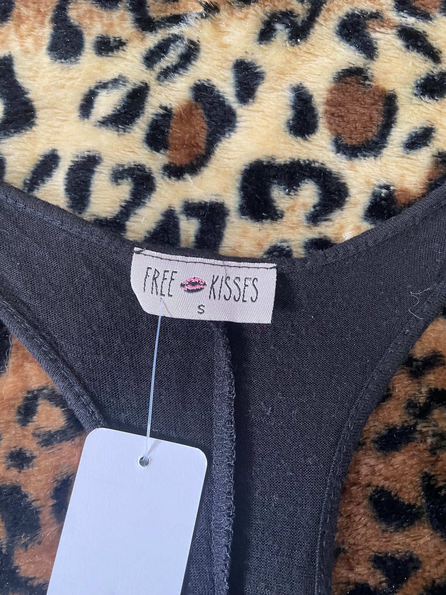 cheetah print bow tank