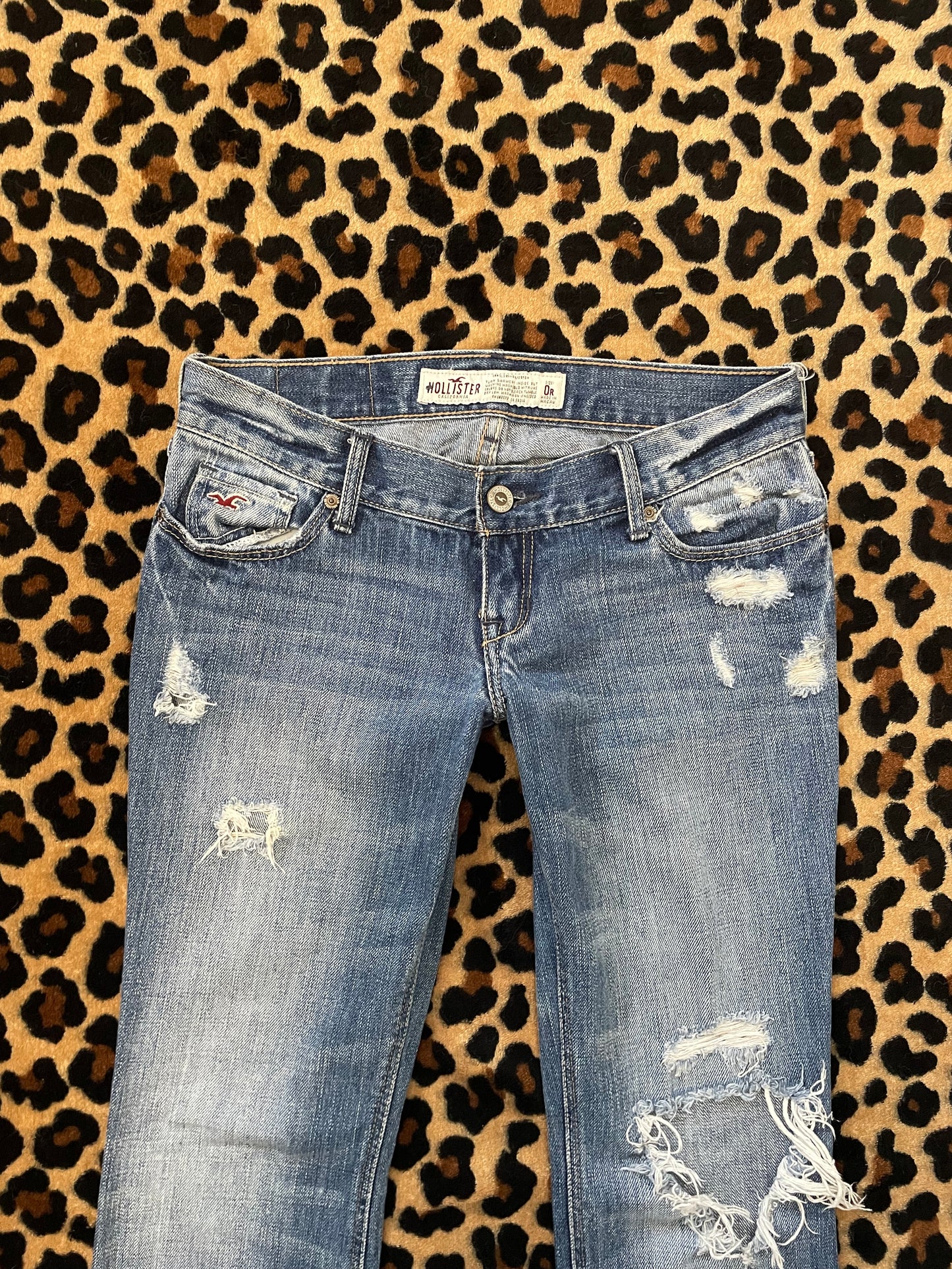 hollister lowrise flare jeans