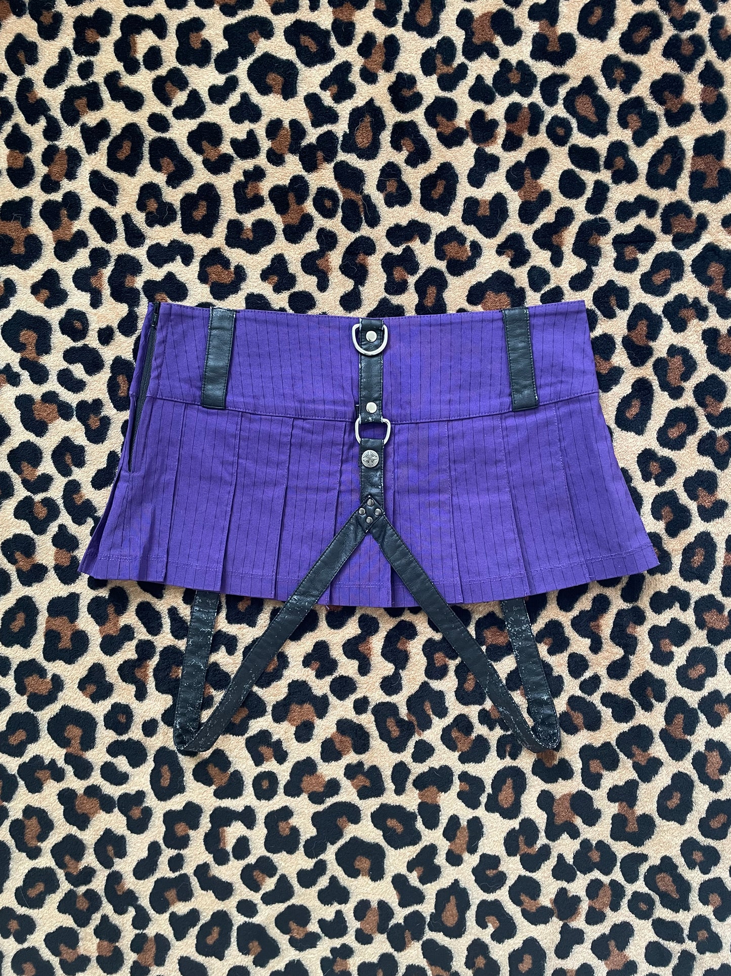 lip service gangsta mini skirt