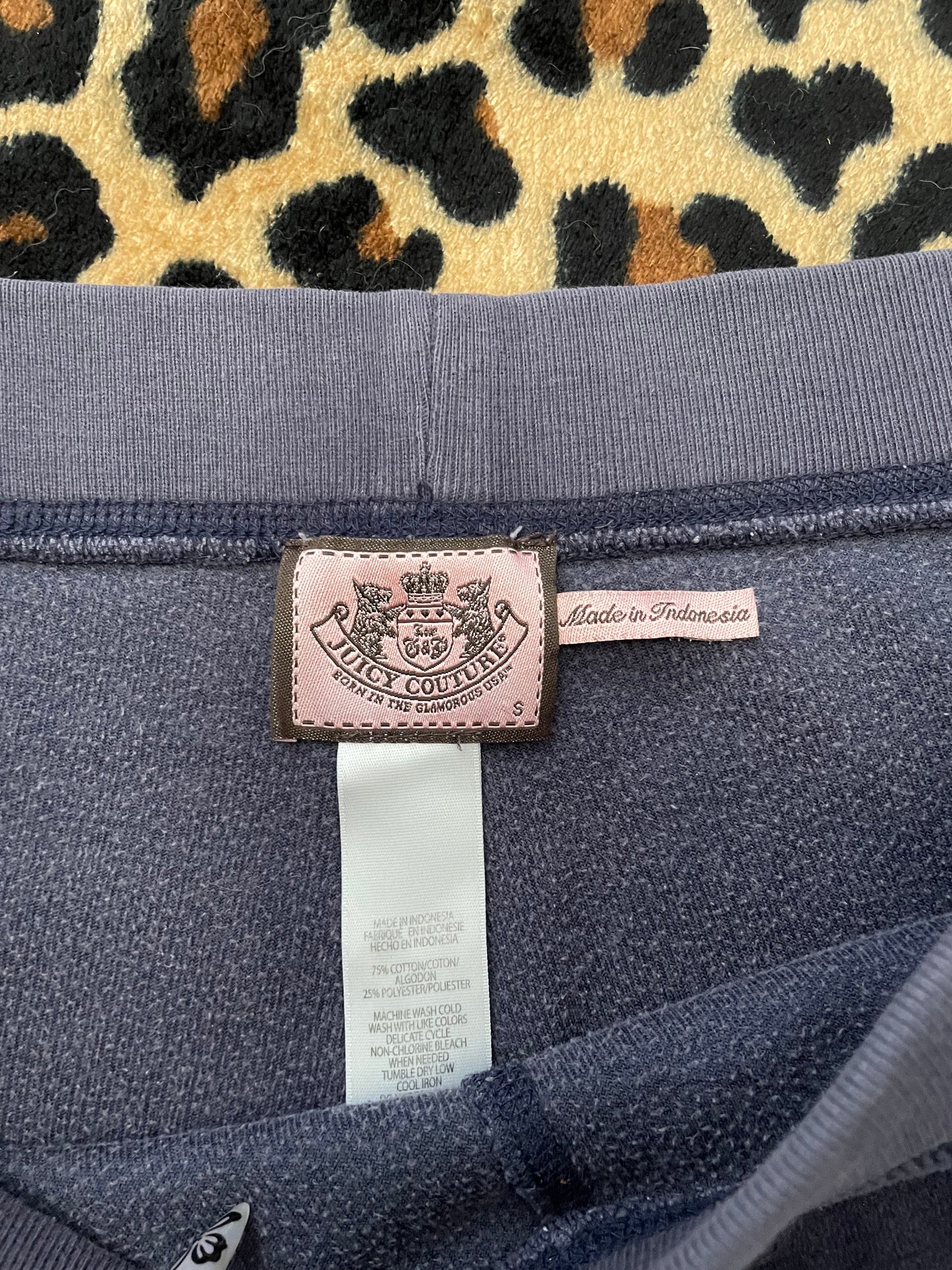 juicy couture lowrise velour sweatpants