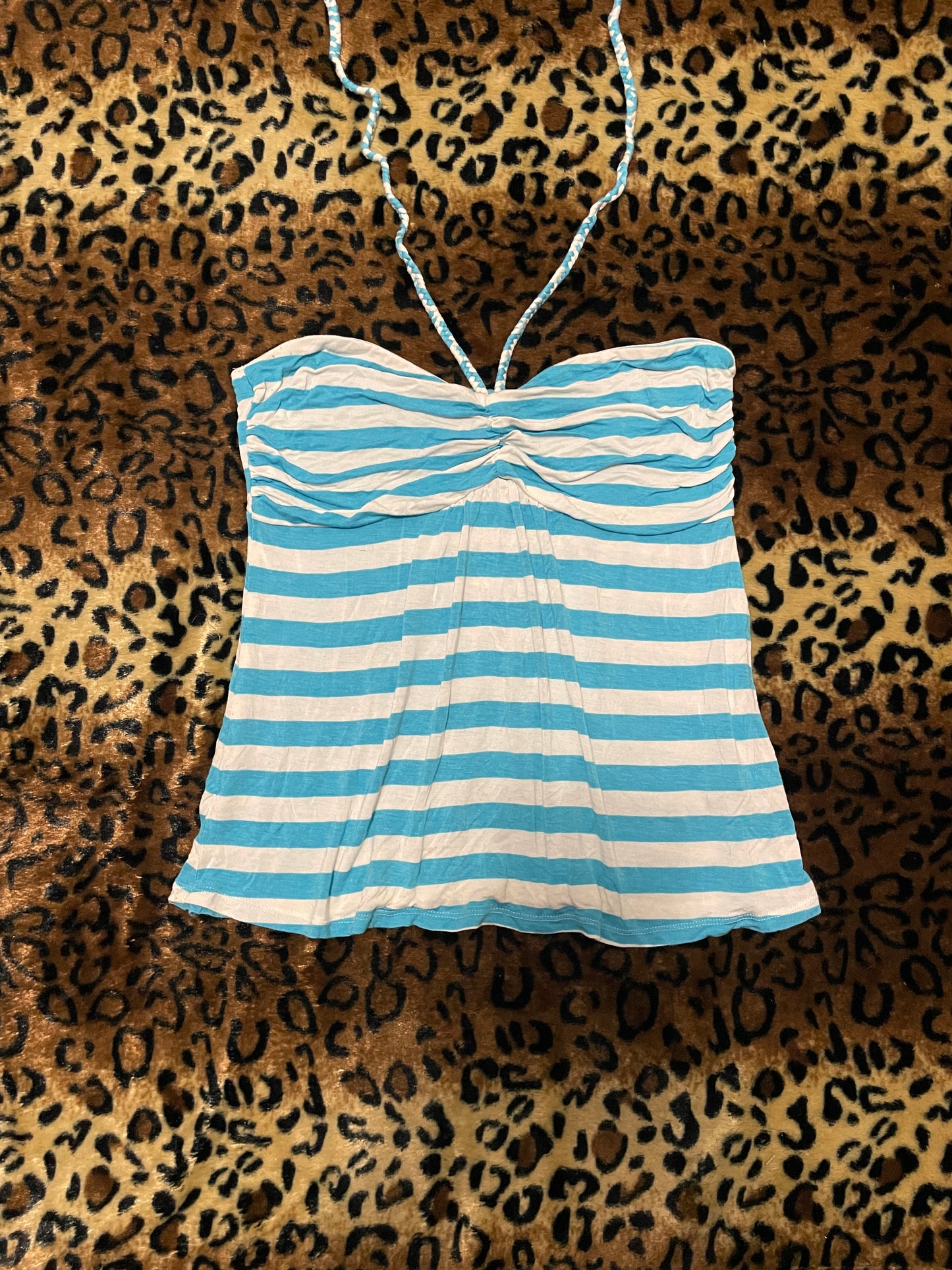 ecko unlimited striped babydoll top