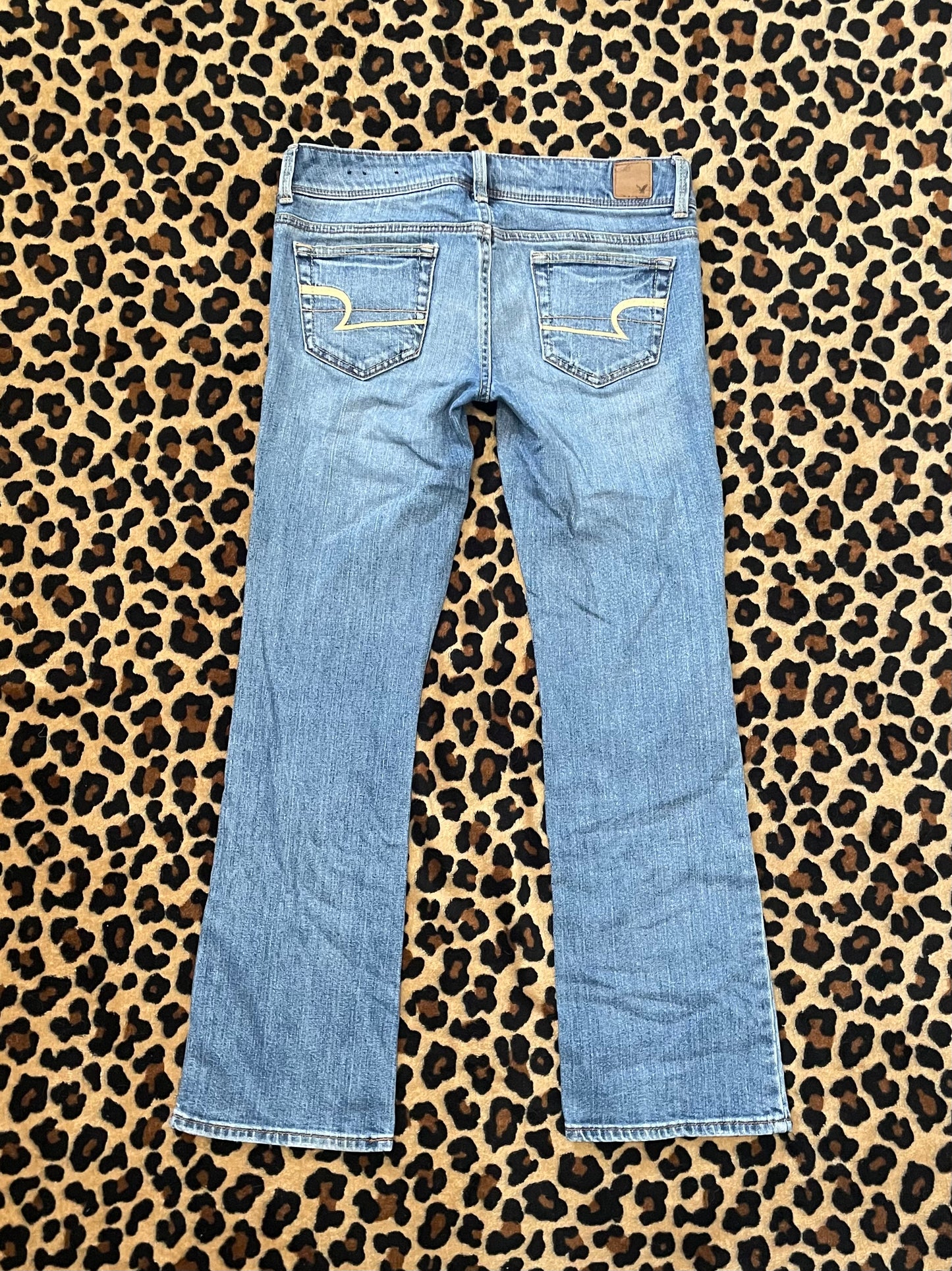american eagle lowrise bootcut jeans