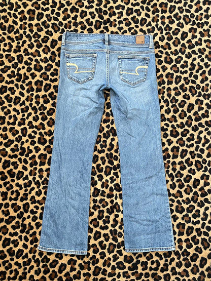 american eagle lowrise bootcut jeans