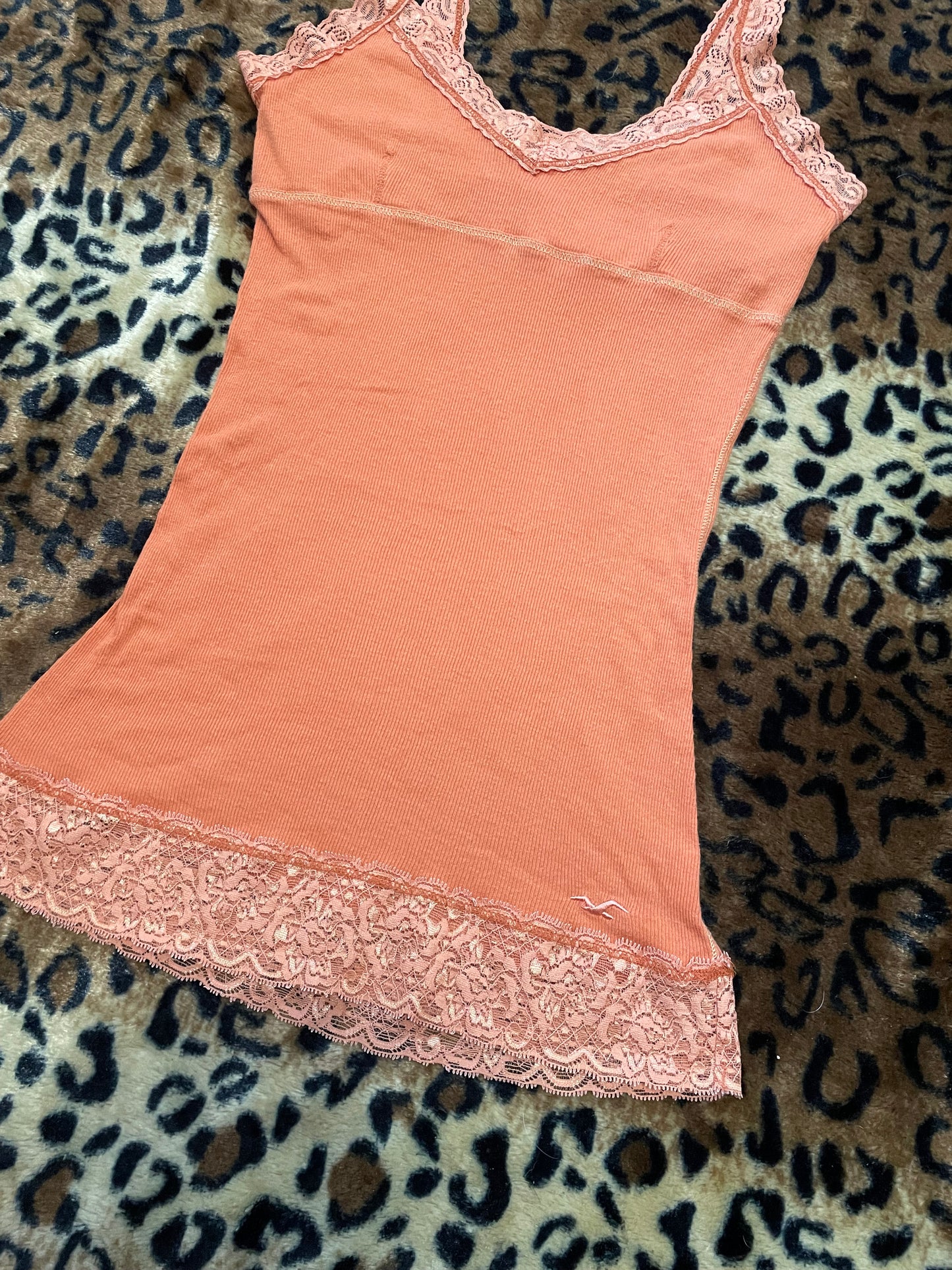 hollister babydoll lace tank