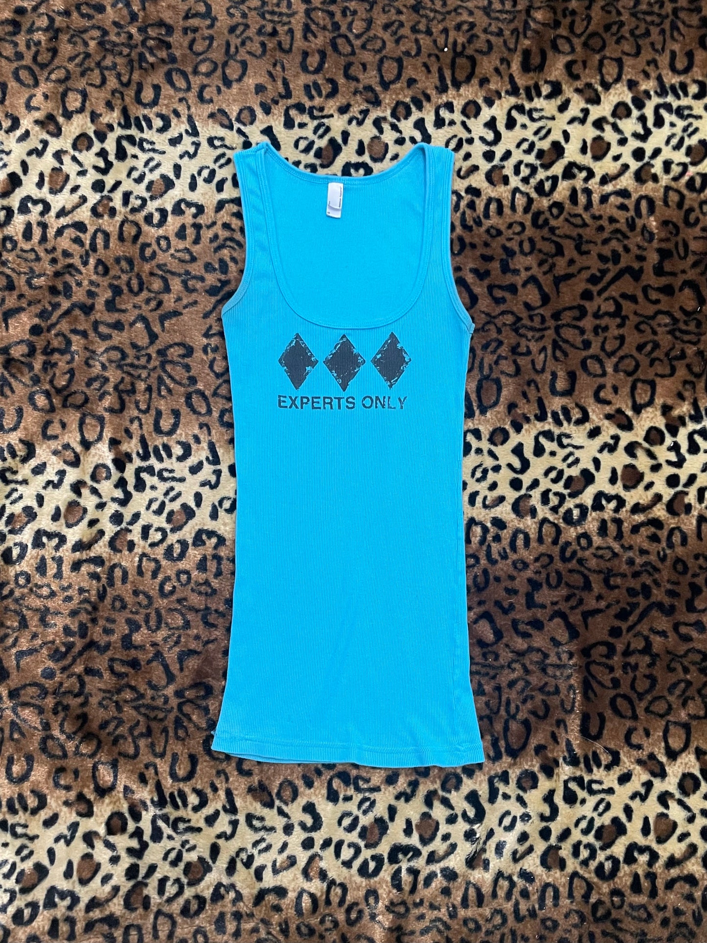 experts only slogan tank