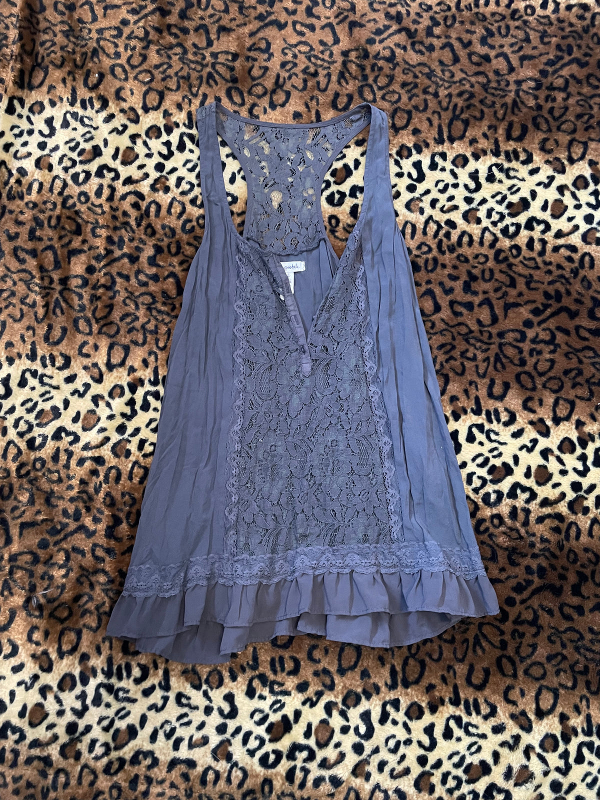 aeropostale flowy lace tank