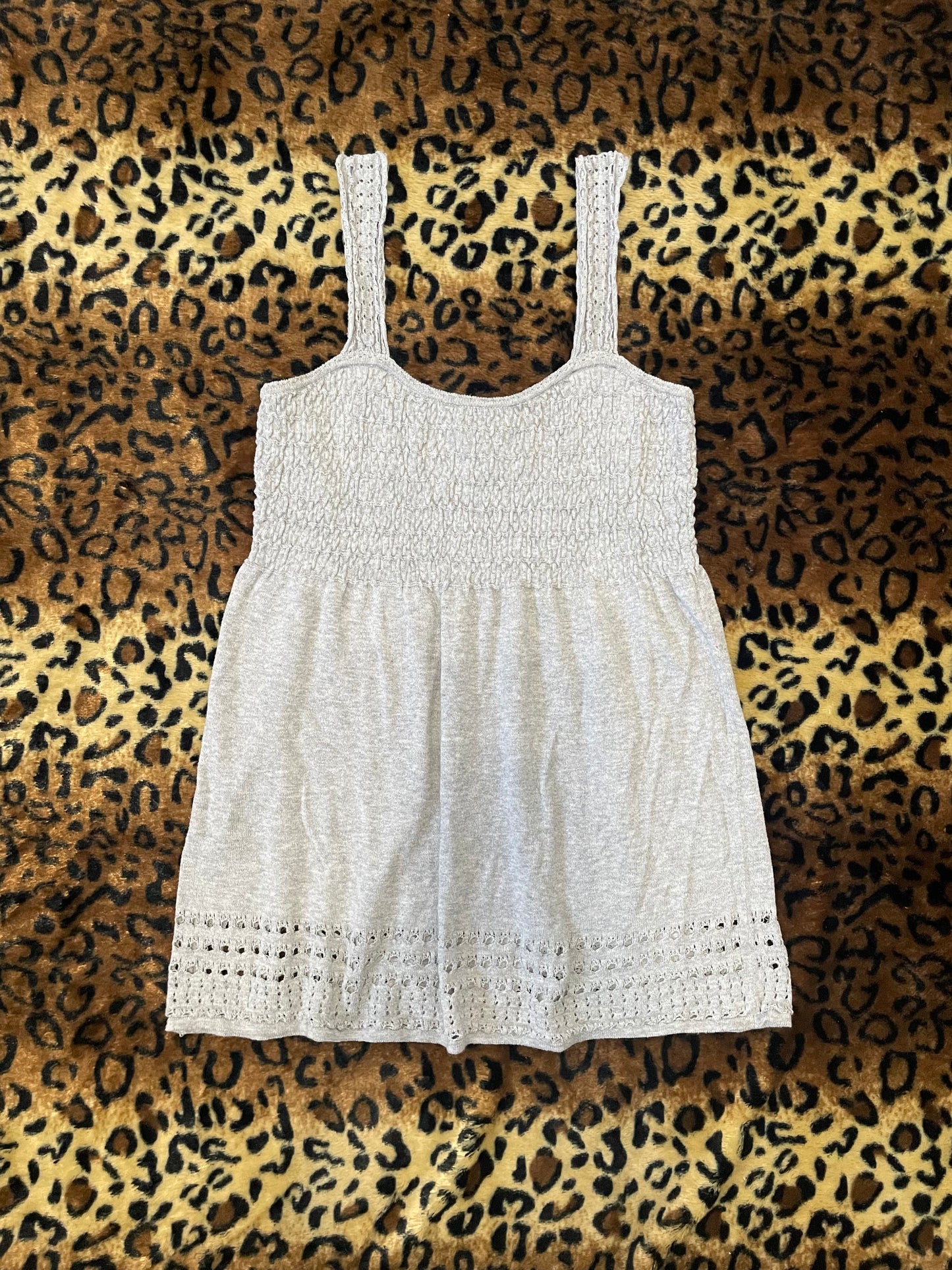maurices knit babydoll tank