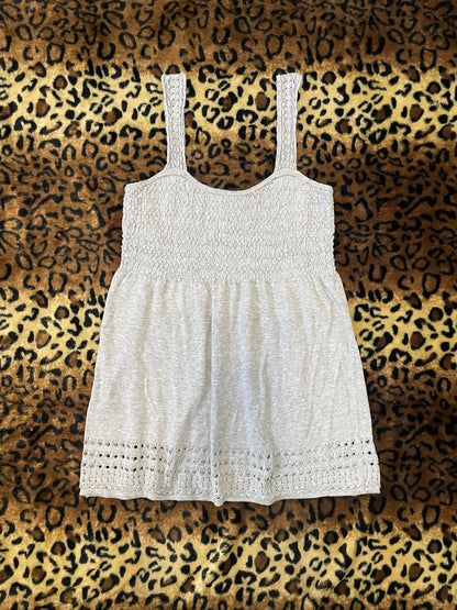 maurices knit babydoll tank