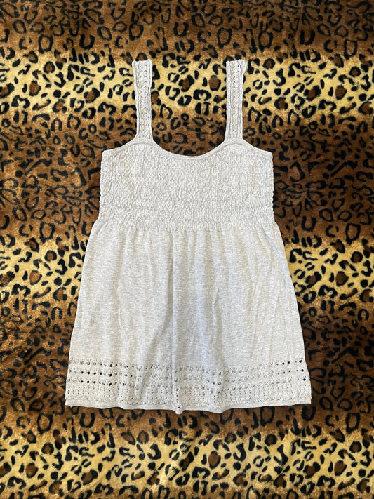 maurices knit babydoll tank