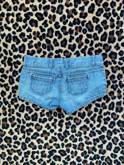 mossimo lowrise mini shorts