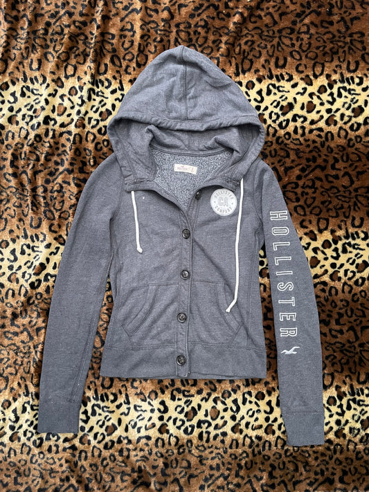 hollister button up jacket