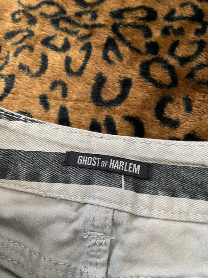 ghost of harlem striped mini skirt