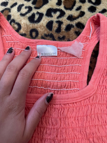 no boundaries babydoll tank