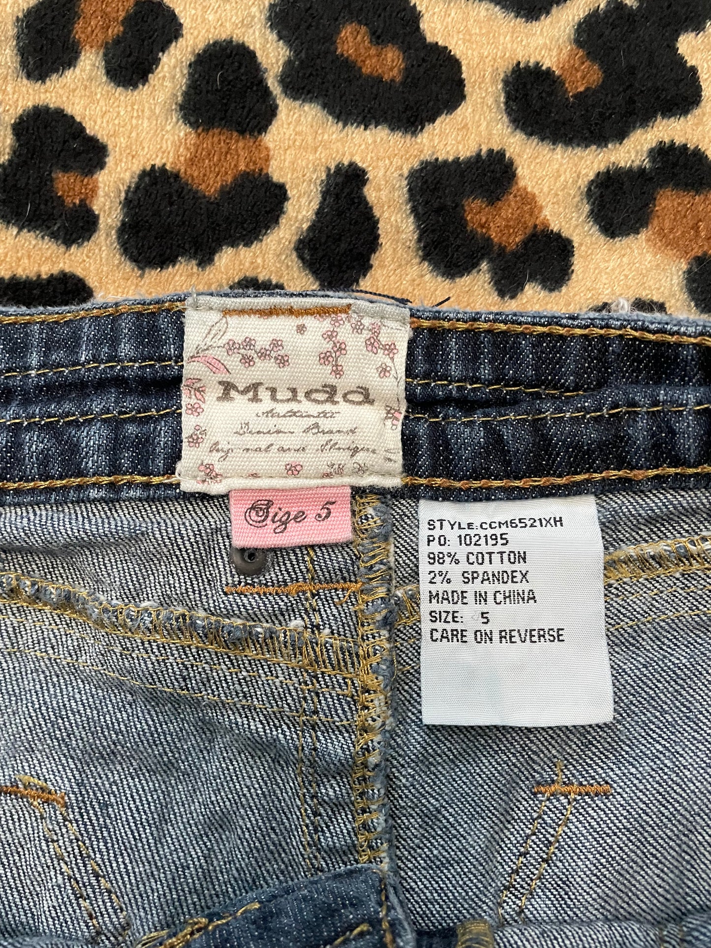 mudd lowrise denim mini shorts