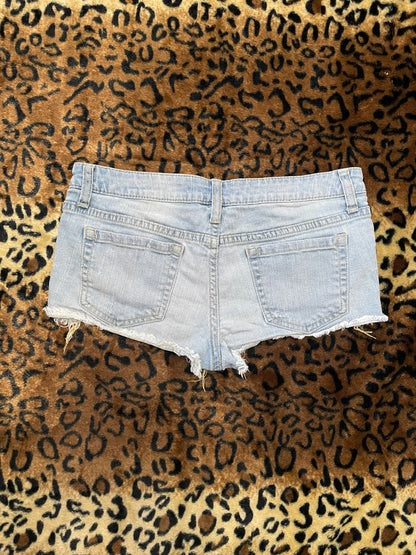 mossimo lowrise mini shorts