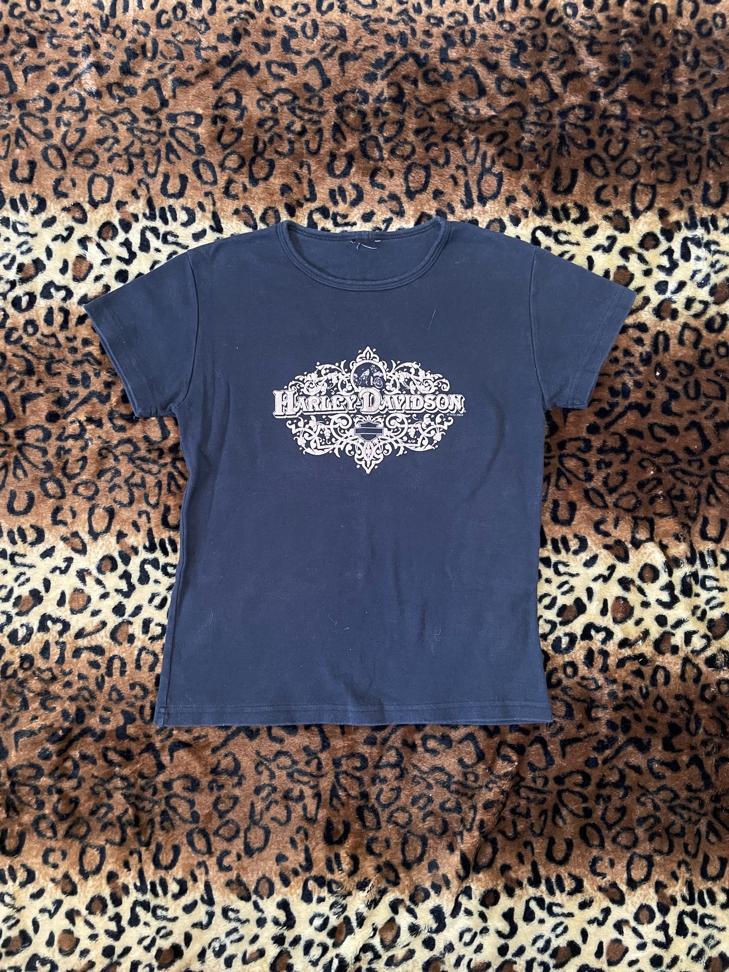 harley davidson baby tee