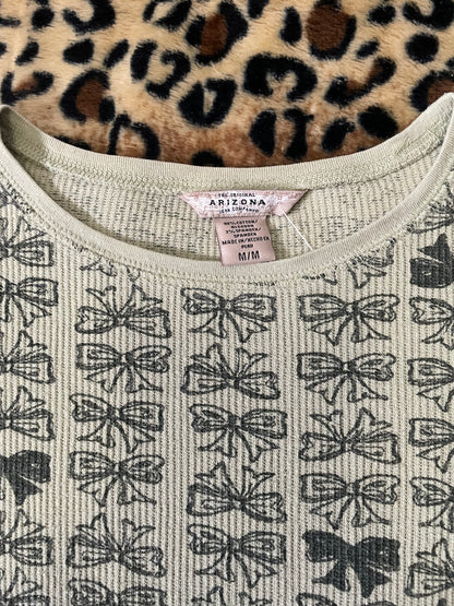 arizona co. bow print longsleeve