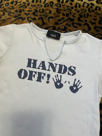 rue21 “hands off” baby tee