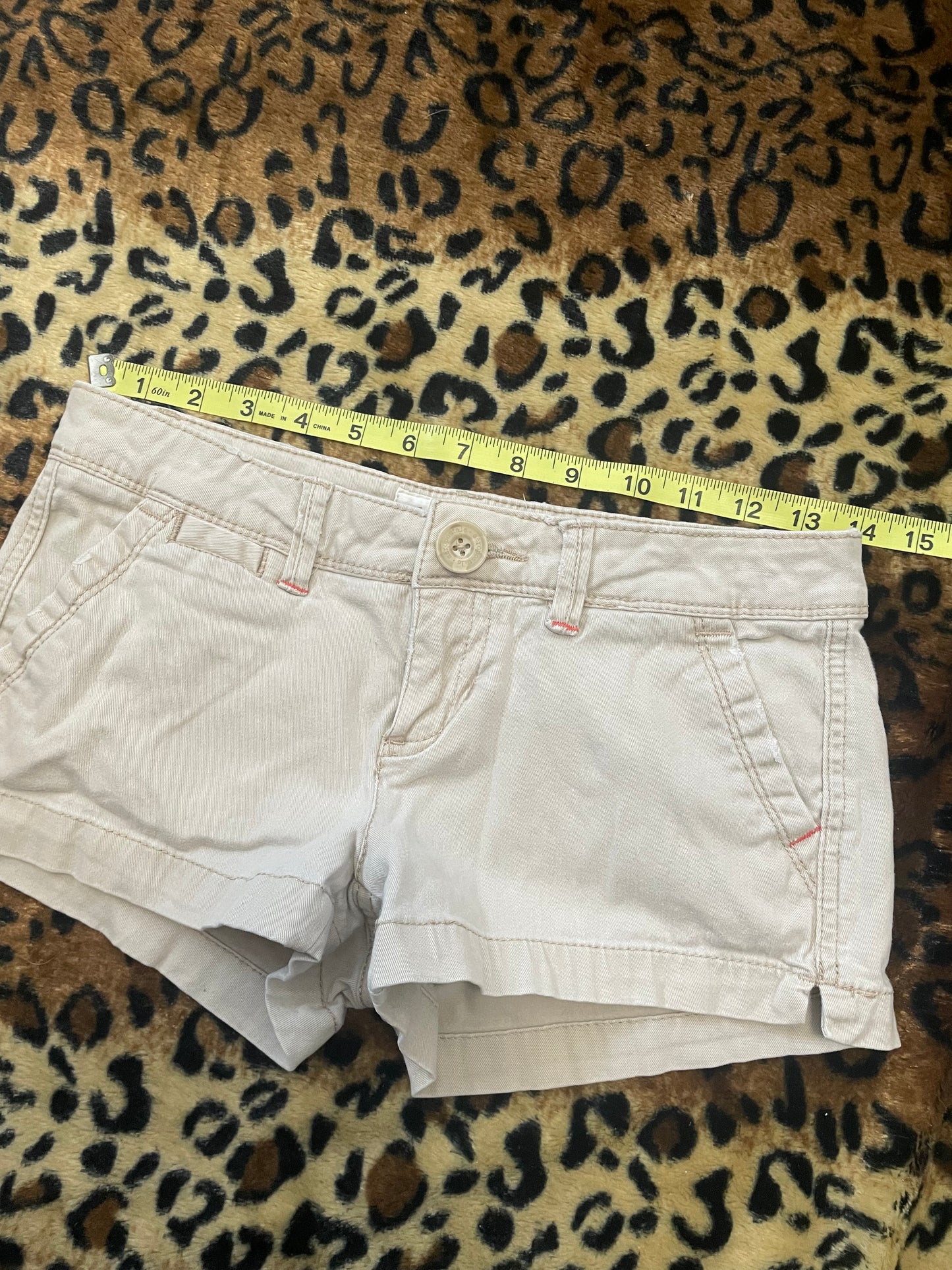 aeropostale lowrise mini shorts