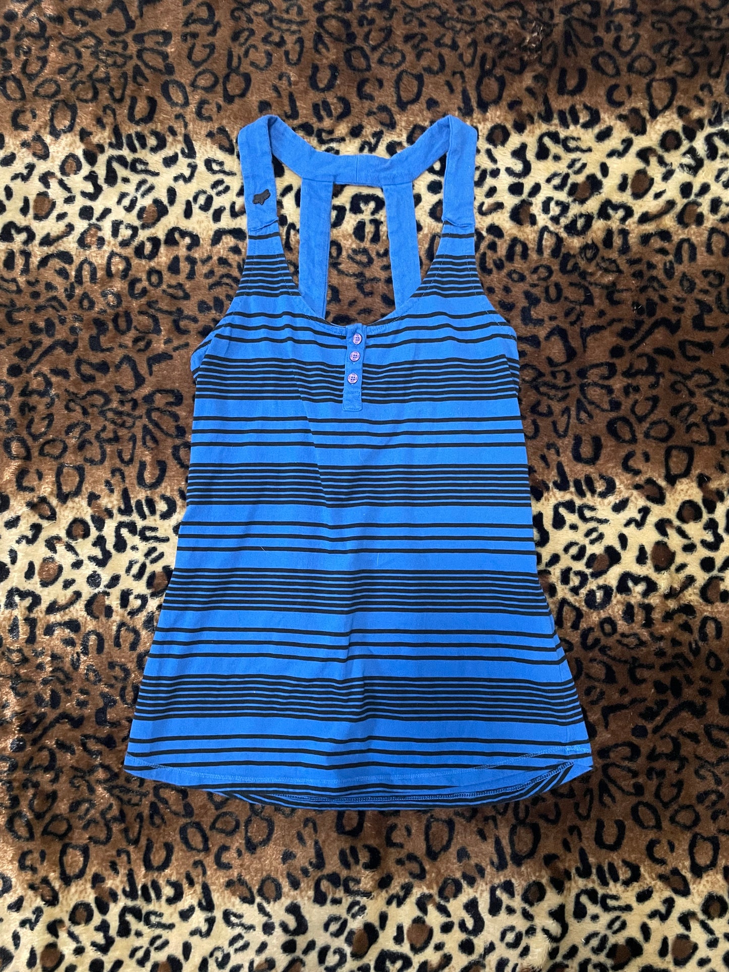 fox racing striped tank