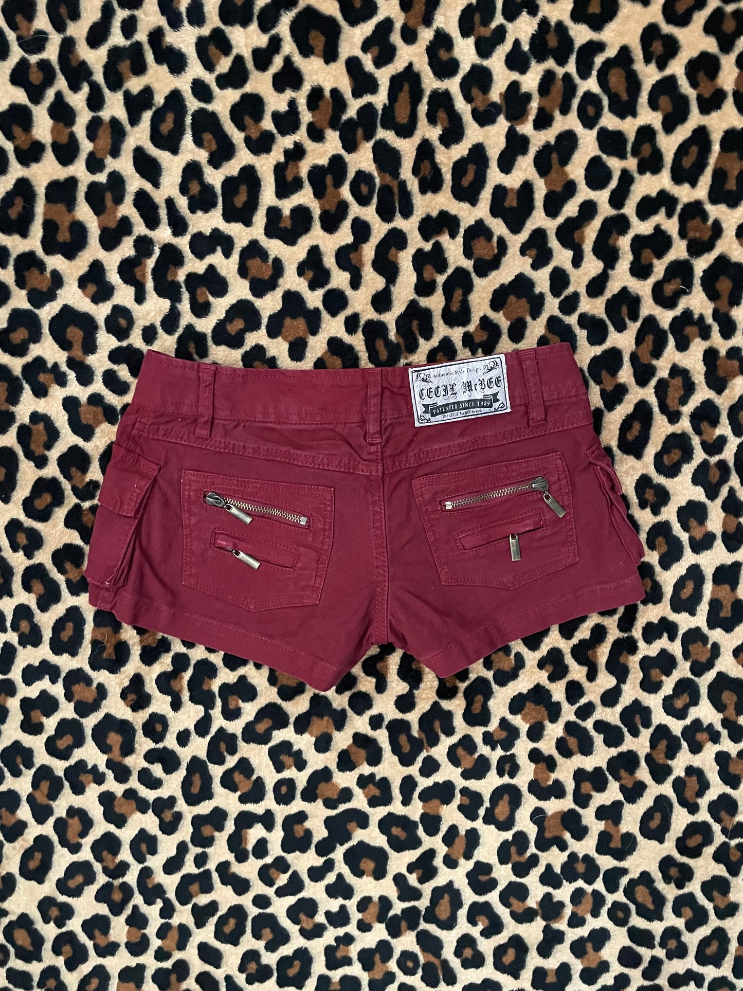 japanese cargo mini skort