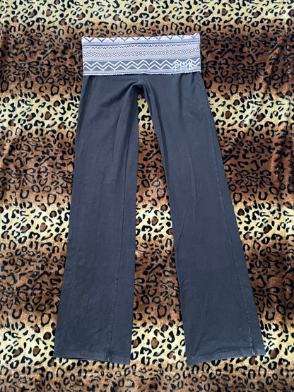 VS PINK lowrise foldover yoga pants
