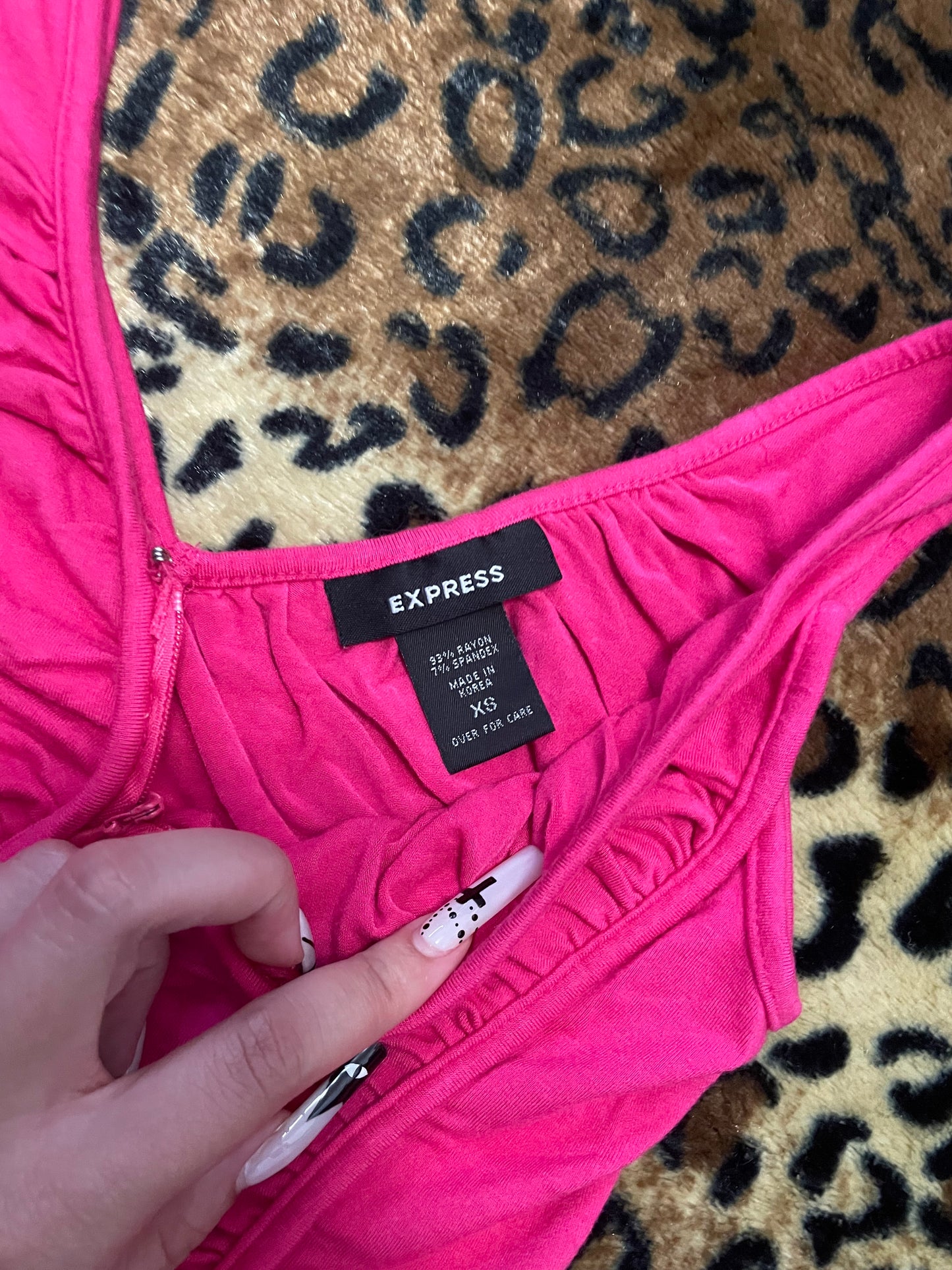 express ruched cami