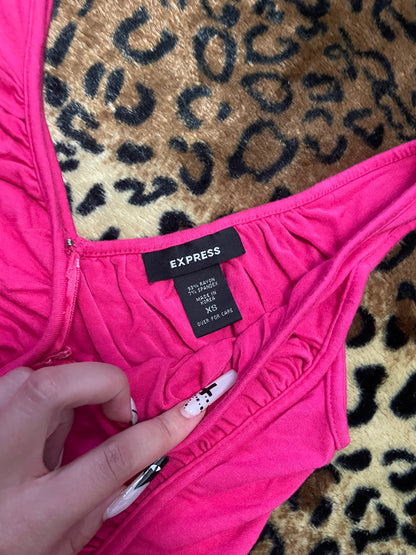 express ruched cami