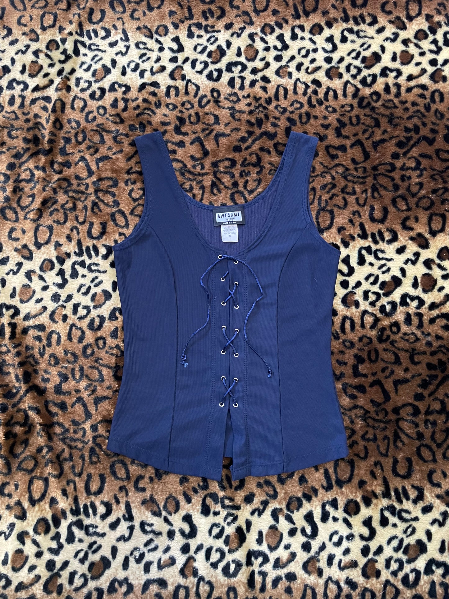 corset style tank