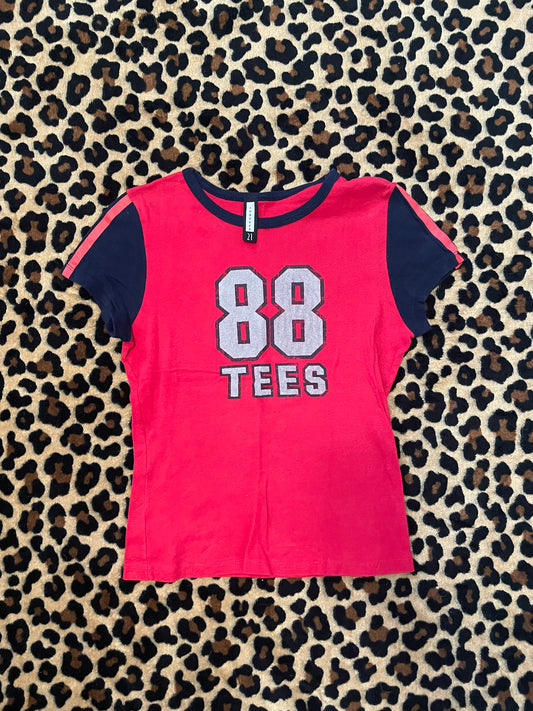 forever21 sporty baby tee